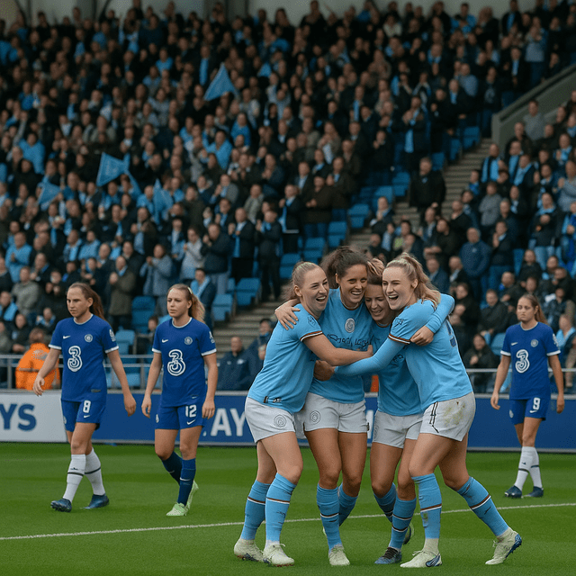 Man City Hancurkan Chelsea! Dominasi WSL 11 Poin Unggul